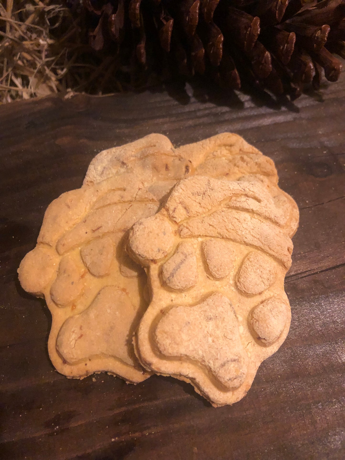 Grain Free Santa paws cookies